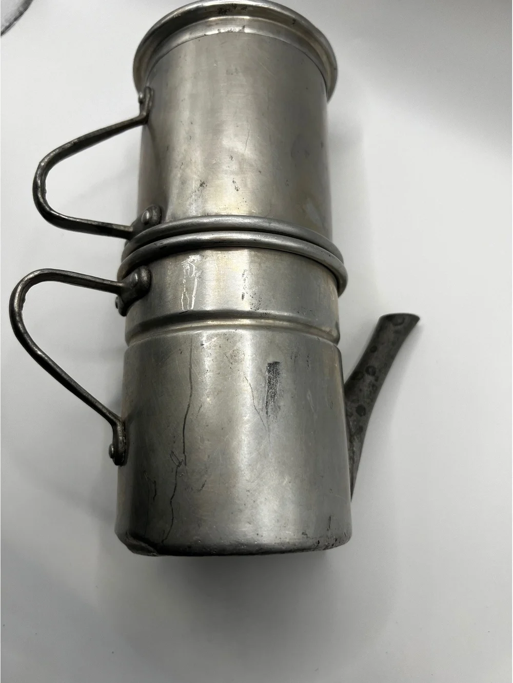 Vintage Stainless Steel Single Cup Espresso Maker Made in Italy [COPY]